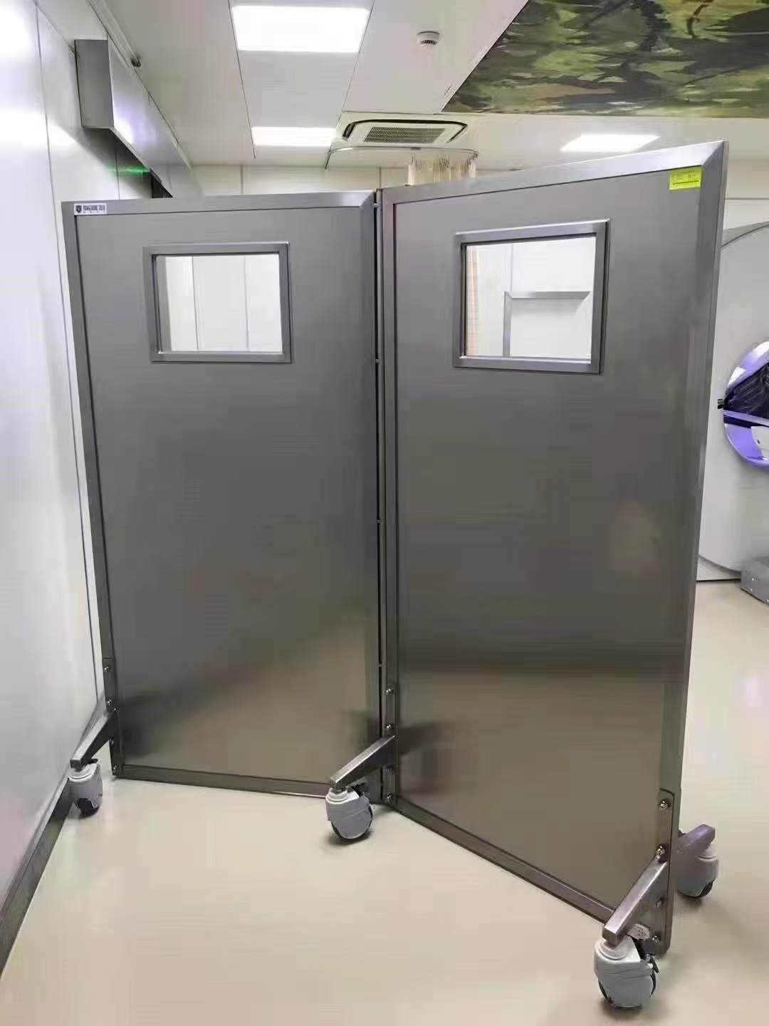 宁波隔断双联铅屏风