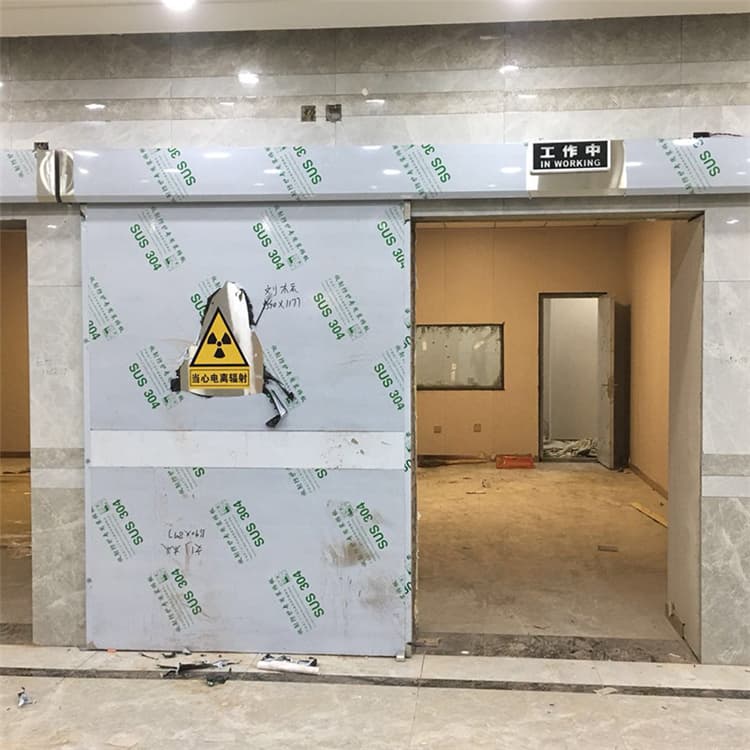 宁波双扇电动防护铅门